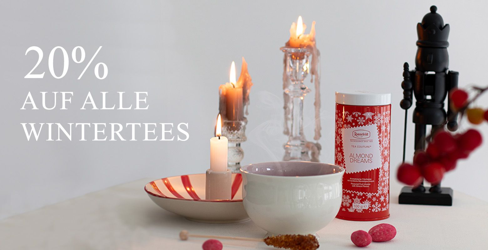 20% auf alle Wintertees