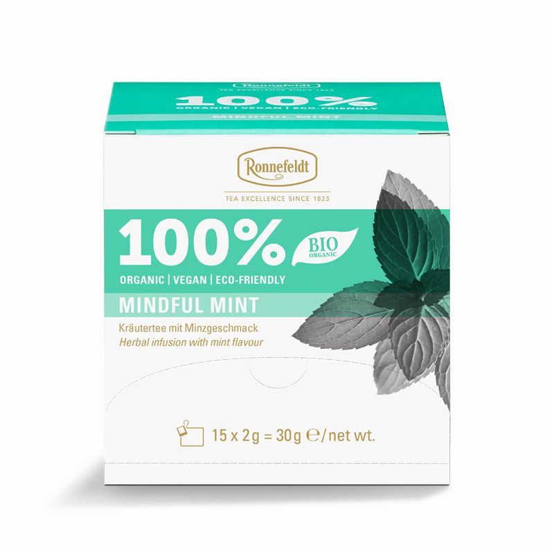 100% Mindful Mint Teabox