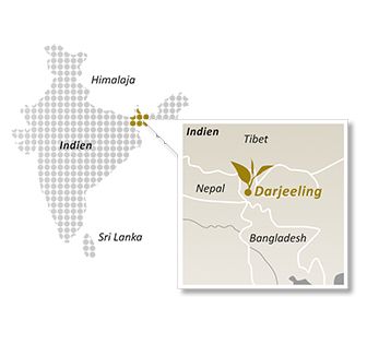 Karte Darjeeling