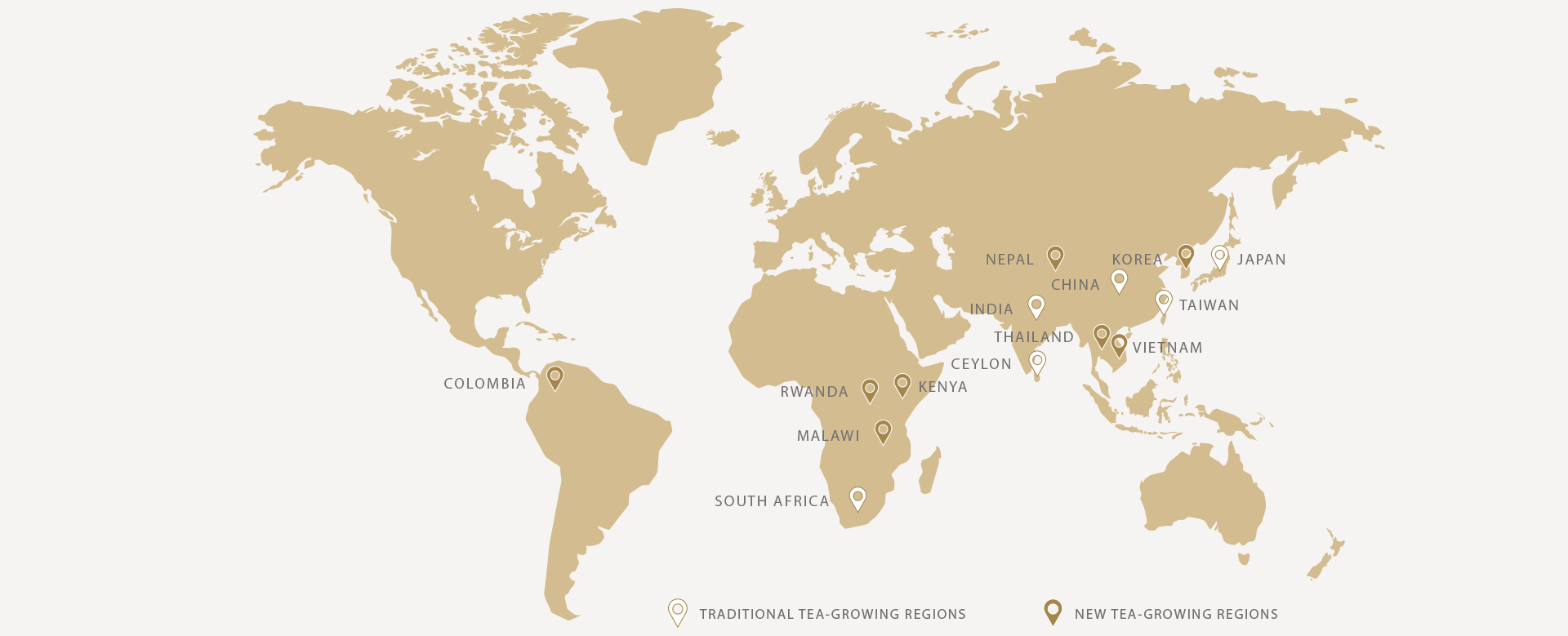 Tea-growing regions