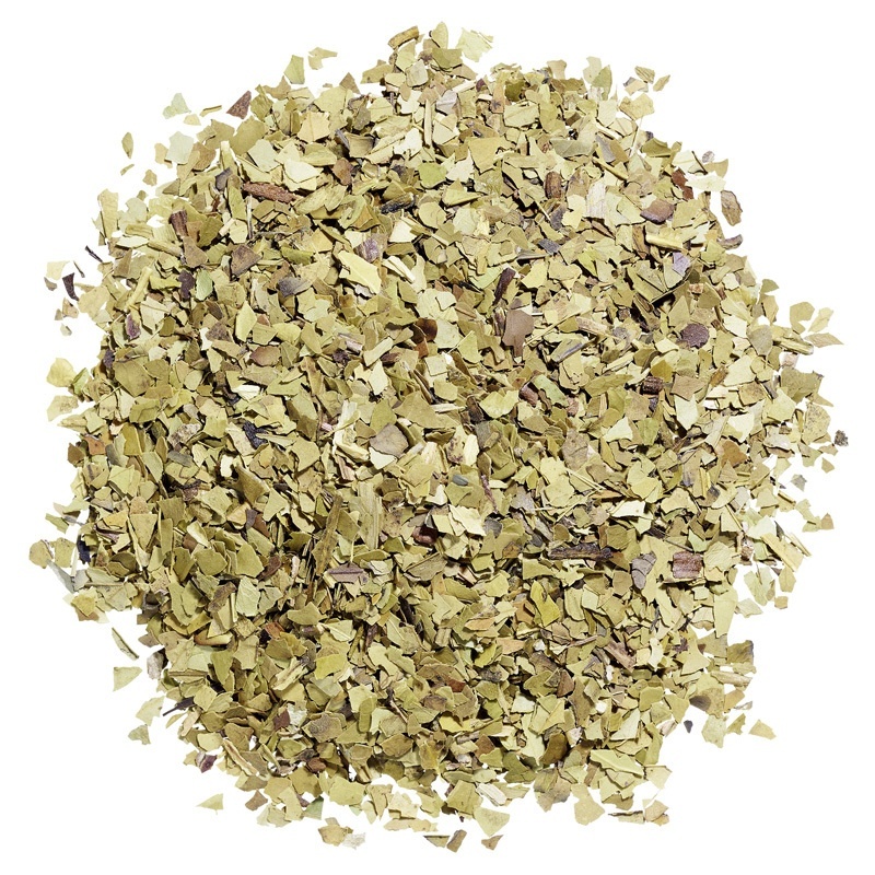 yerba mate Tee in einem losen Teehaufen