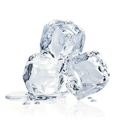 Drei Eiswürfel
