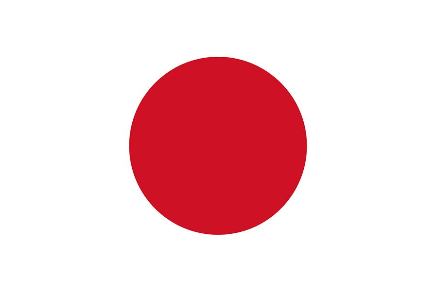 Flagge Japan
