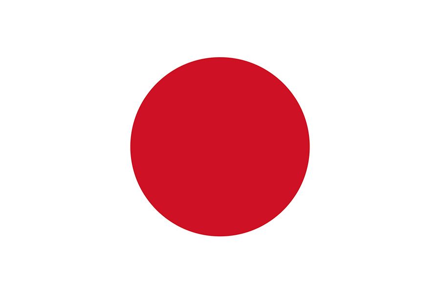 Flagge Japan