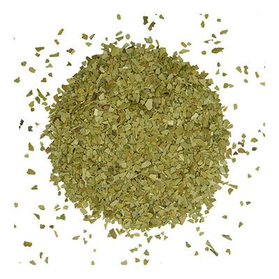 yerba mate Tee in einem losen Teehaufen