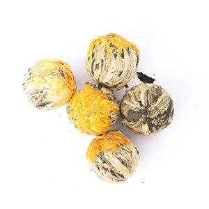 Ronnefeldt Tee Golden Fortune Balls Blüten
