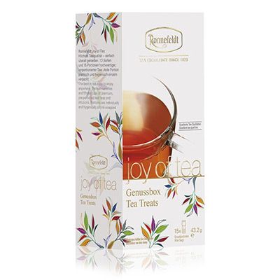 Genussbox Joy Of Tea von Ronnefeldt Teeverpackung Joy of Tea von Ronnefeldt