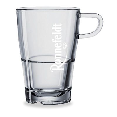 Glastasse für Tee